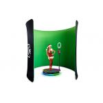 Tension Fabric Led Backdrop Wall Circular Video Wall Backdrop for sale