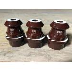 DIN 1kV 250A Porcelain Transformer Bushing Brown Color OEM Available for sale