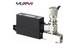 China Electronic Digital Gas Flowmeter 24VDC 50mA RS232 8mm Diameter supplier