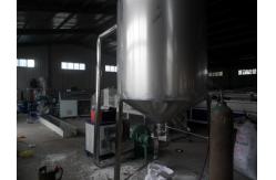 China Non-Woven Recycled Granule Plastic Extrusion Machine , Recycling Pelletizer Extruder supplier