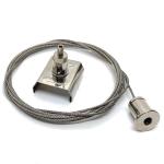 Wire Cable Gripper Suspension Kit With Aluminum Panel Clip For XTSC Track for sale