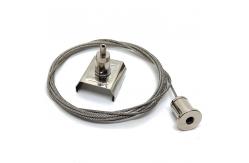 China Wire Cable Gripper Suspension Kit With Aluminum Panel Clip For XTSC Track supplier