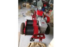 China Diesel Engine Powered Cable Winch Puller For Tower Erection 9 HP supplier