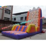 Custom Made Commercial grade PVC tarpaulin Inflatable Climbing Wall Sports Games for sale
