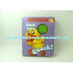 Indoor Educational Toy Round Music Box For Button Sound Book for sale