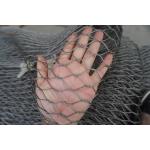 50x50mm Wire Rope Mesh Black Oxidation Knotted Decorative for sale