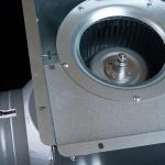 Restroom Low Noise Centrifugal Impeller All Metal Box Air Ventilation Fans​