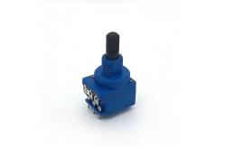 China ROHS Rotary Switch Potentiometer B500k Pot For Volume Dual  Carbon Film supplier