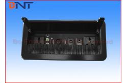 China Luxurious Office Tabletop Flip Up Power Outlet Box , Conference Table Power Center supplier