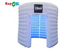 China OEM Inflatable Photo Booth Tent Automatic Inflatable 360 Photo Booth Enclosure Backdrop supplier