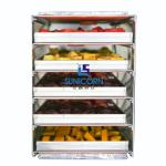 High Efficiency Industrial Food Dehydrator Machine Durable For Potato Chips for sale