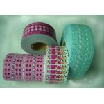 Pink Colorful Pvc Shrink Sleeve Labels Laminated Glossy Finish / Printing Shrinkable Sleeves for sale
