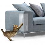 Pet Cat Training Scratching Guard Deterrent Furniture PVC Transparent Guard Protector for sale