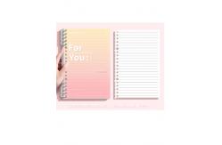China Elegant Notebook Hardcover Book Printing with Customized Page Count supplier