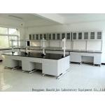 Physicochemical Wood Lab Furniture , 12.7mm Board Science Lab Island Table for sale