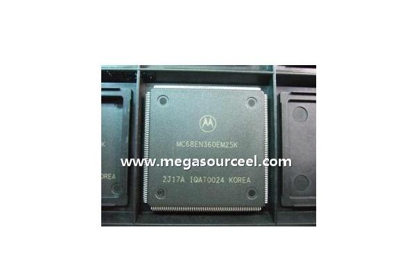 Integrated Circuit Chip QUad Integrated Communications Controller Users Manual MC68EN360ZP25K MOTOROLA QFP