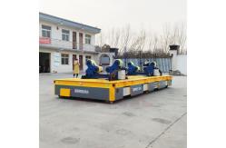 China Hand Operated Material Handling Trolley , 12T Automatic Transfer Cart supplier