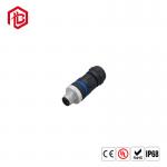 M12 Hexagonal Head Metal Copper Nut Waterproof Connector 8C Signal
