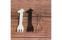 China Pla Biodegradable Plastic Ice Cream Spoons With Logo , Ice Cream Serving Spoon supplier
