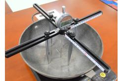 China BS EN 12983-1 Concavity Measurement Device for Cookware Bottom Testing supplier
