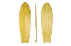 China YOBANG 33inch 36inch Bamboo Old School Skateboard Blank maple Longboard Deck supplier