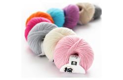 China Anti Pilling Twisted Cotton Yarn Practical Moistureproof For Baby Sweater supplier