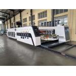 Lead Edge Flexo Printer Slotter Die Cutter Machine 7.5kw Fan Motor Power for sale