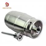 Custom Logo 5 Litre Mini Beer Kegs , Stainless Steel 5L Ball Lock Beer Keg for sale