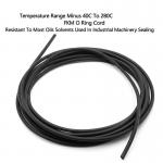 Temperature Range Minus 40C To 280C FKM O Ring Cord Resistant To Most Oils Solvents Used In Industrial Machinery Sealing for sale