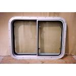 Bolted / Welded Rectanglar Marine Windows / Marine Ships Aluminum Alloy Window for sale