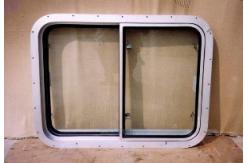 China Customized Bolted / Welded Rectanglar Marine Windows / Marine Ships Aluminum Alloy Window supplier