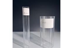 China Single Crystal Sapphire Tubes And Rods Grown Fine Ground And Polished Surface supplier