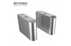 China Acrylic Arm Single Bidirectional RS485 Flap Barrier Gate Access Control supplier