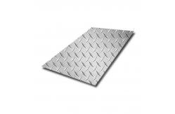China 1500mm Width SS Steel Sheet 304 Stainless Steel Diamond Shaped Checkered Plates supplier