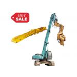 Customized Color Excavator Pile Driving Boom Arm With Hammer Auger Attachment for sale