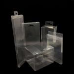 Plastic UV Coating Rectangular Clear Pvc Packaging Boxes for sale