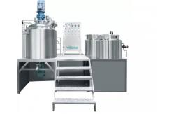 China Stable Practical Vacuum Emulsifying Homogenizer , 220V Vacuum Homogenizer Cream Mixer supplier