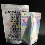 BPA Free Gravure Printing Stand Up Foil Pouch Packaging Facial Mask Holographic Laser Bag for sale