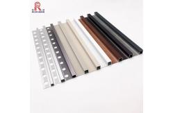 China 2mm Aluminum Tile Edge Trim , Anodized Square Ceramic Gold Metal Tile Trim supplier