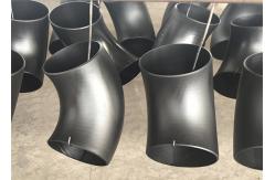 China Seamless Pipe Fittings B16.9 ASME Carbon Steel Bend With Equal Round Head supplier