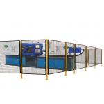 Durable Wire Mesh Machine Guarding Industrial Safety Fencing 5 Feet Width 7 Feet Height for sale