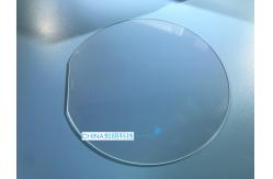 China Al2O3  6Inch Sapphire Wafer DSP With Notch Customized Thickness High Precision sapphire window supplier