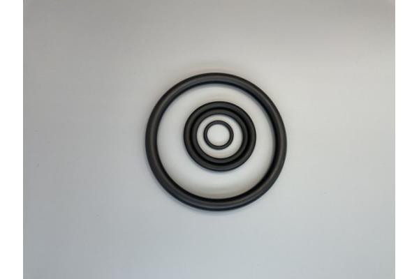 Hydraulic System Heat Resistant O Ring NBR Black 70 - 90 Shore Hardness