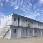Steel Structure Container House 2 Storey Expandable Prefab Homes for sale