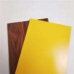 Pressed 7mm 8mm Thickness Coulor Light Aluminum Composite Panel for sale