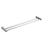 23.6Inch Moen Double Towel Bar OEM ODM Bathroom Accessories Shelves Sus304 for sale