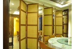 China Demountable Partition Folding Internal Doors  Stackable Acoustic Partitions supplier