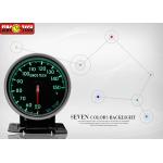 DC 5v 60mm Autometer Oil Temp Gauge, DO6355 LCD Competition Dash With Warning for sale