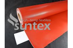 China Pu Coated Waterproofing Fiberglass Cloth Roll For Fabric Expansion Joint supplier