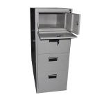 Lockable Security Legal Size Drawer Filing Cabinet With Safe Vault